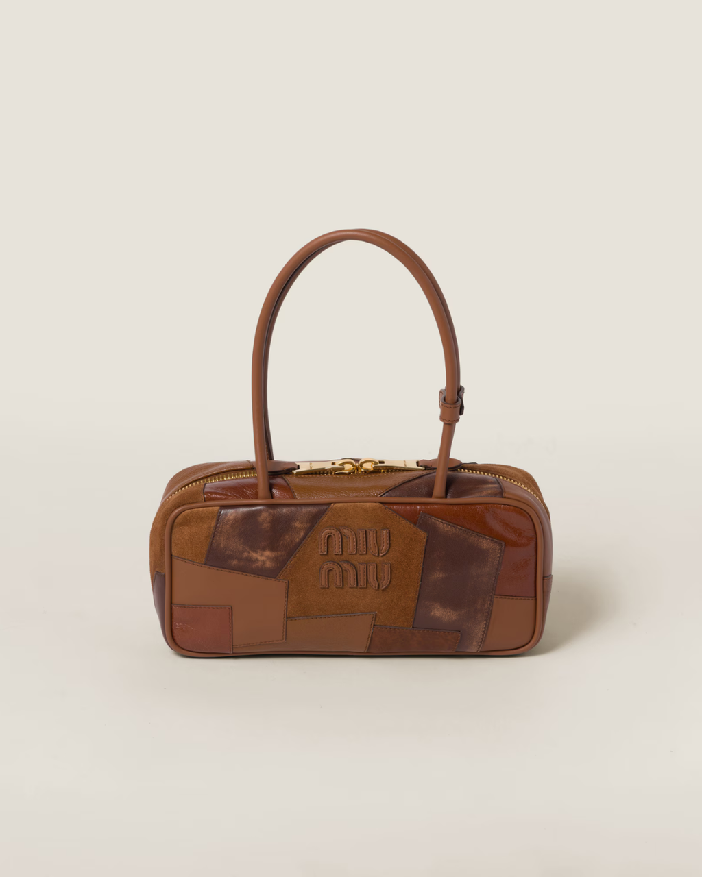 Miu Miu Patchwork Shoulder Bag