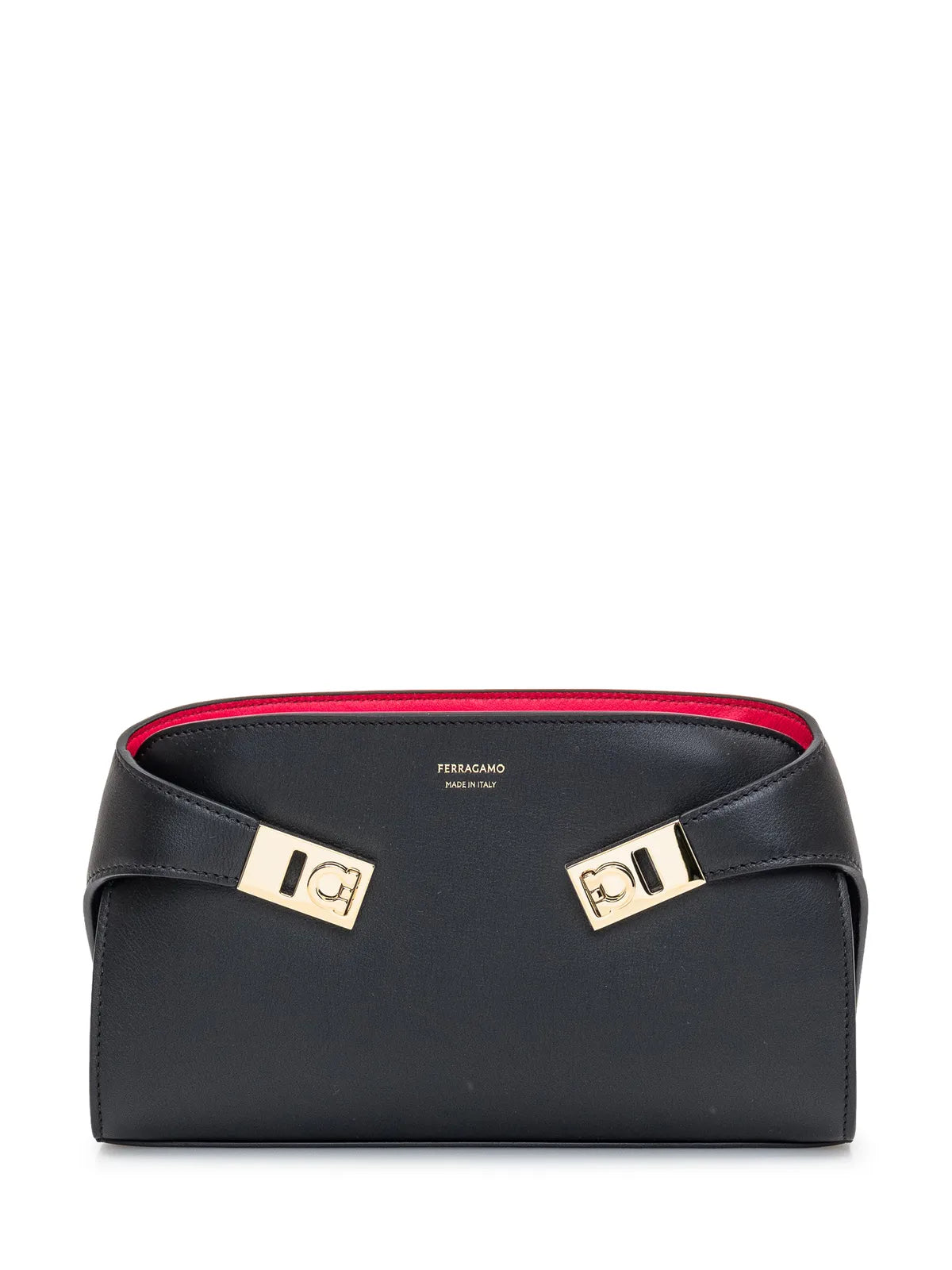 Ferragamo Hug East West Bag – Black