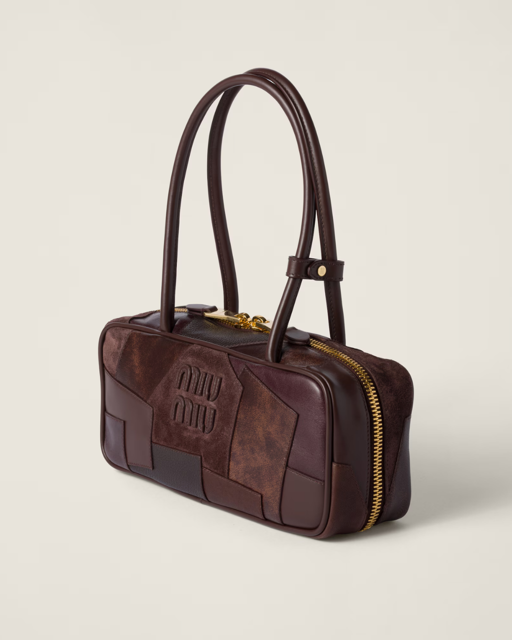 Miu Miu Patchwork Shoulder Bag