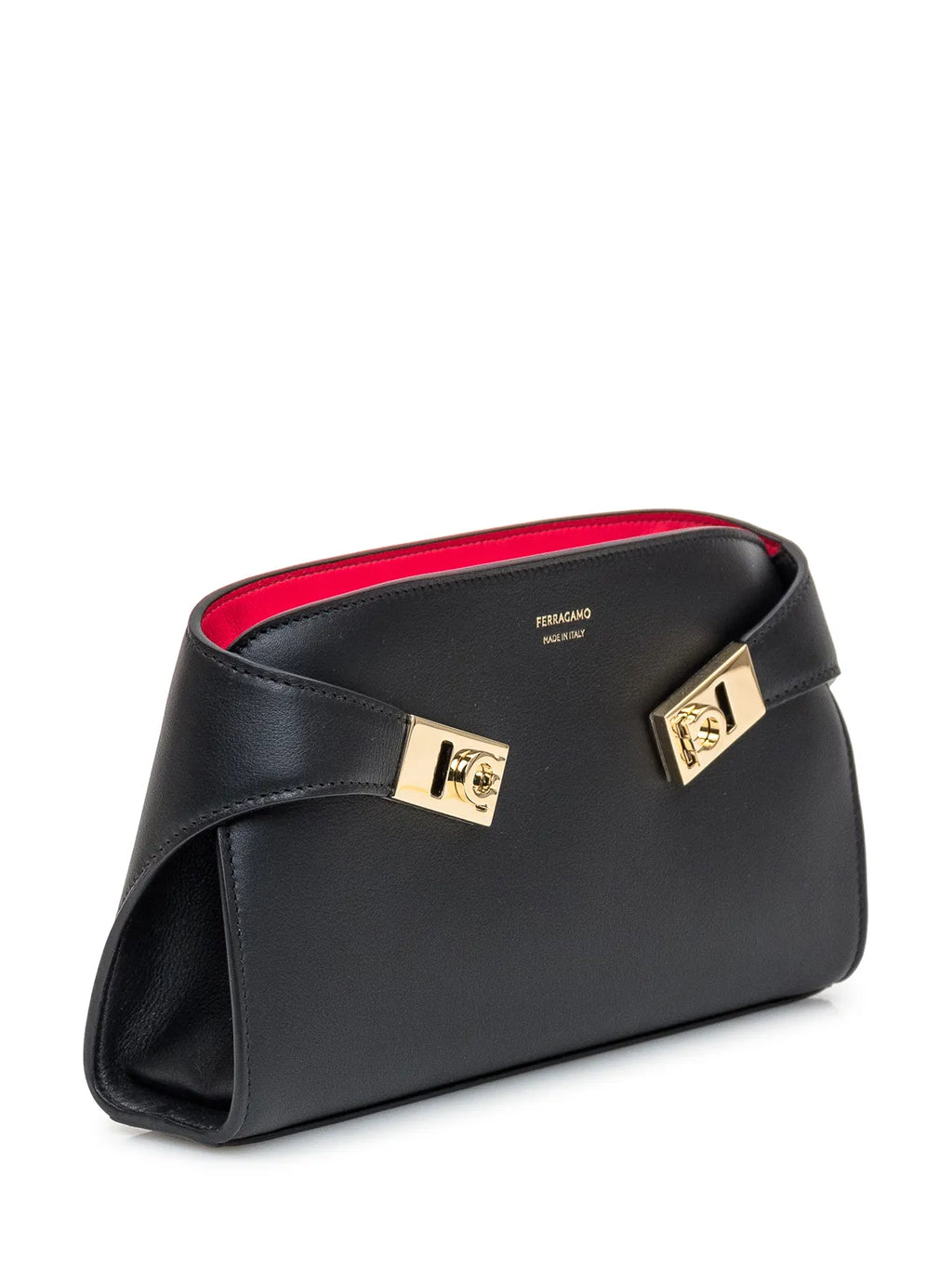 Ferragamo Hug East West Bag – Black