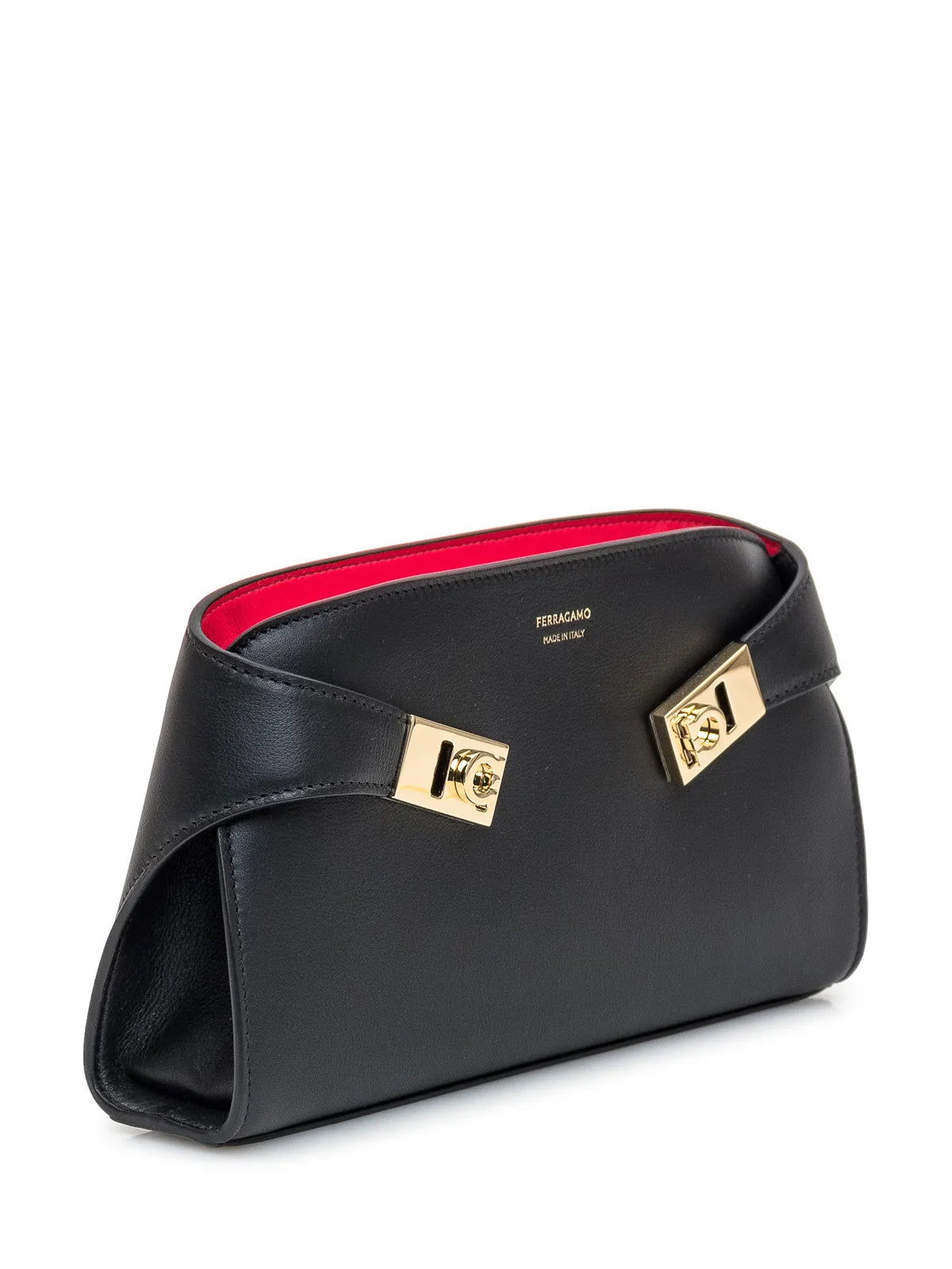 Ferragamo Hug East West Bag – Black