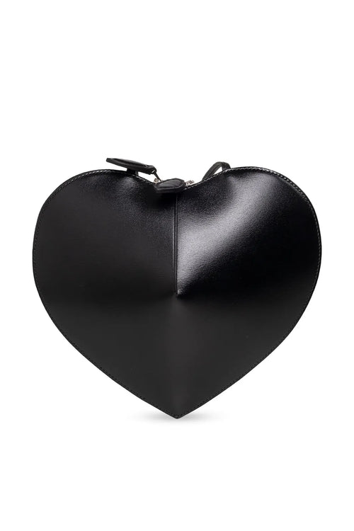 Alaïa Le Cœur Heart-Shaped Crossbody Bag – Black