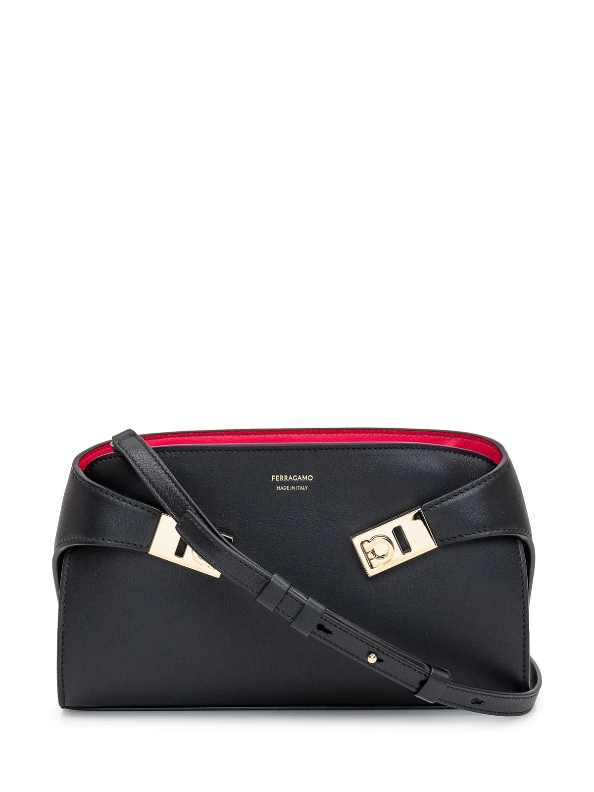 Ferragamo Hug East West Bag – Black