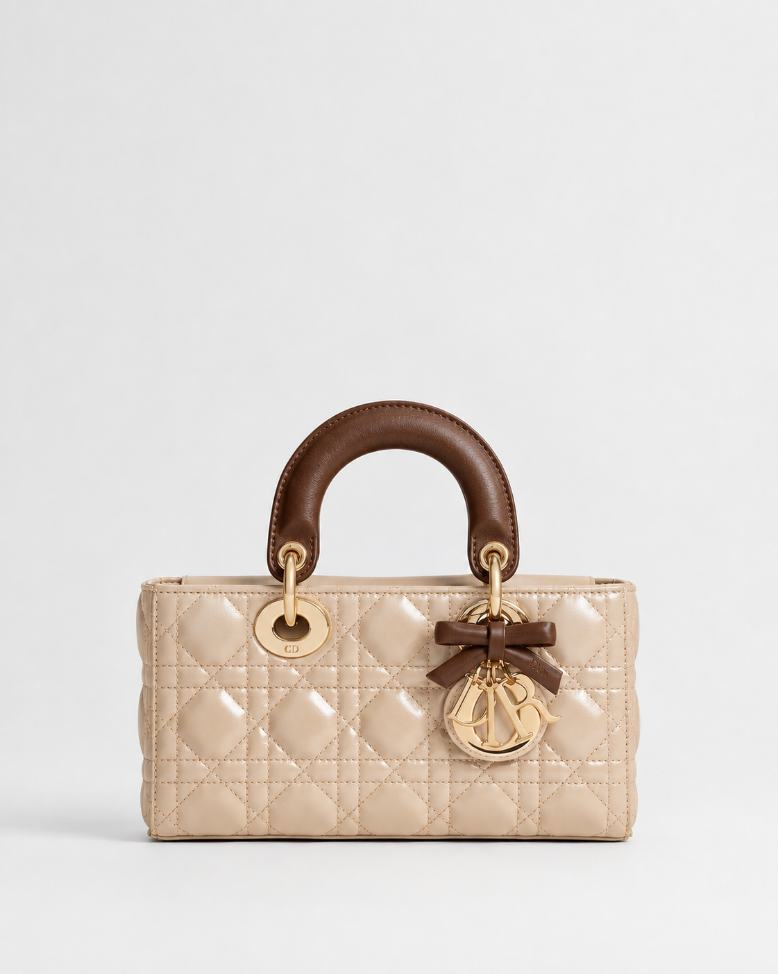 Dior Lady D-Joy Mini Bag – Beige & Brown
