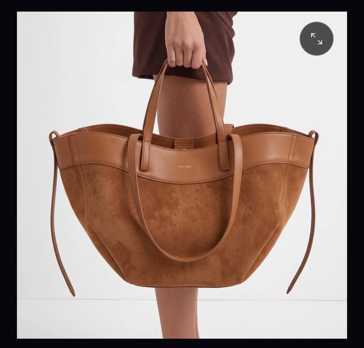 Polène-Style Oversized Tote