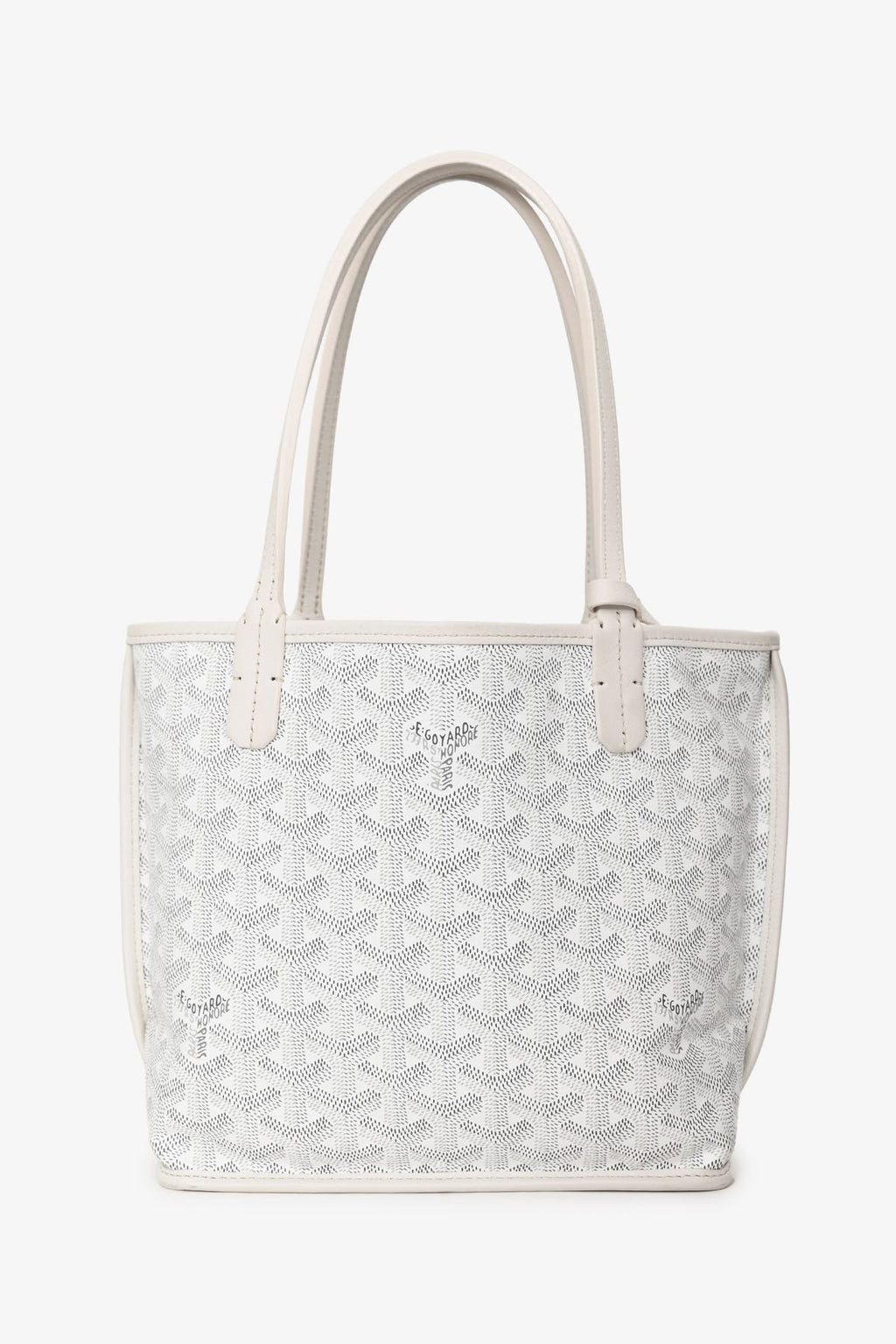 Goyard Saint Louis-Style Tote – Large White
